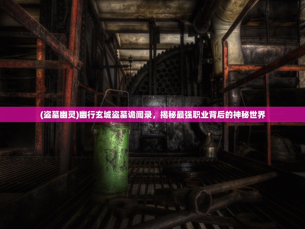 (盗墓幽灵)幽行玄城盗墓诡闻录，揭秘最强职业背后的神秘世界